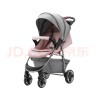 神马婴儿推车简易方便可坐可躺轻便宝宝车可折叠儿童加宽座位伞车SK9 粉色 实拍图