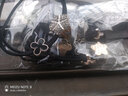 缪色（MiU Se）四叶草头绳女高弹力耐用网红满钻感百搭扎头马尾皮筋发饰发圈 新款满钻混款6件套ZH A16-102 实拍图