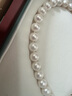 meluxe美奈 时光*梦S925银天然淡水珍珠项链强光经典百搭全珠链生日礼物 【9.3-10.3mm】品牌礼盒 45cm 实拍图