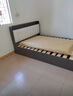 田园驿站简约实木床双人床1.8米2米主卧大床1.5×2米单人床储物婚床轻奢 买床送床头USB插座 1200mm*2000mm 实拍图