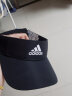 Adidas阿迪达斯帽子空顶帽遮阳帽男女无顶鸭舌帽百搭透气时尚棒球帽马拉松网球运动帽 黑色新FI3026 晒单实拍图
