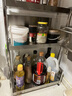 家佰利304不锈钢厨房置物架调料置物架台面放调味品用具大全橱柜收纳架 【304不锈钢】升级款：三层40长 实拍图