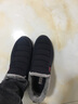 布瑞京冬季新款老北京男女棉鞋加绒保暖老人鞋一脚蹬中老年爸爸妈妈日常休闲鞋防滑软底雪地靴 蓝色B-25570男款 45 实拍图