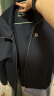 斐乐（FILA） 斐乐官方女士针织长袖外套2024春新款基础健身连帽运动上衣 RD宝蓝-NV 175/92A/XL 晒单实拍图