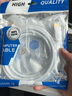 联基 HDMI线白色2.0高清4K60游戏机顶盒猫连接电脑笔记本平板电视投影仪3\5\8\10\13\15\20\25\30米ARC 白线3米 实拍图