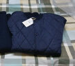 恒源祥保暖内衣男秋冬季中老年人秋衣秋裤情侣加厚加绒开衫加大码防寒保 （加厚羊羔绒）男款藏青 L /170 实拍图