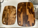 LC LIVING相思木菜板 泰国进口实木砧板切菜板 椭圆形挂式面板擀面板 案板 小号32x22x1.5cm 实拍图