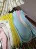 南极人女士袜子女中高筒透气吸汗纯色女生舒适透气女孩休闲学院风袜子 【默认4色】 4双 均码 实拍图