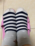 莫代尔女士袜子女夏季中筒短袜棉质吸汗透气卡通可爱休闲隐形船袜棉袜 随机款式 10双 均码 实拍图
