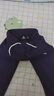Converse匡威儿童装男童裤子春秋儿童运动裤小学生修身梭织长裤季束脚裤子 藏青蓝-冬季加绒 24批 140 /60 【建议身高128-140cm】 实拍图