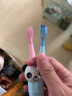 Mcomb美看儿童电动牙标配刷头纳米软毛包胶刷头3-6-16岁U1电动牙刷款刷头 T3粉色 两支装 实拍图