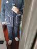 芬腾睡衣女三层夹棉秋冬翻领双口袋加厚保暖时尚家居服 实拍图