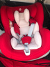感恩西亚儿童安全座椅汽车用0-12岁360度旋转 车载婴儿宝宝安全座椅 西亚360度旋转/0-12岁/魅影红 实拍图