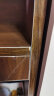 百客乐 实木电脑桌台式书桌书柜组合书桌学习桌双人书柜学生写字台-SRZ2 单人桌（1米）+书柜（0.8米） 橡木色+白色 晒单实拍图