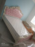 尊范（ZUF）欧式双人床现代简约皮床轻奢床卧室家具1.8米公主床主卧大床 床+床垫（三色可选） 1800*2000框架结构 实拍图