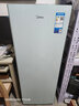 美的（Midea）【冷柜8年好店】家用小冰柜立式冷冻柜侧开门抽屉冰箱单温冷冻冷藏转换一级节能冷柜冷冻柜 140WEM【风冷无霜电子控温】 140L 实拍图