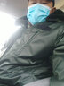 盾郎保安大衣男加厚防寒服长款棉袄小区物业工作服户外冬季保暖棉服女 墨绿大衣（内胆可拆卸） XL码/175 实拍图