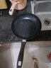 京东京造 麦饭石色锅具套装 煎锅奶锅两件套 不粘平底炉灶通用 实拍图