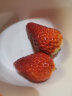 农家新语 丹东99红颜奶油草莓 28颗特大果黑金礼盒 新鲜水果 空运直达 实拍图