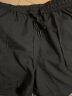 李宁（LI-NING)羽毛球服女款短裤休闲运动速干短裤AKSR612-2标准黑L码 实拍图