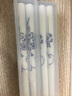 友来福陶瓷筷子中式高档国风青花防滑耐高温便携筷子家用筷子餐具送礼 青花简白陶瓷筷【4双装】 实拍图