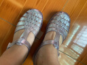 Melissa（梅丽莎）2022款Collina Strada合作款编织女罗马凉鞋33901 银色 6（37码） 晒单实拍图