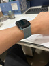 泰阁诗雅适用苹果手表表带apple iwatch s11/10/9表带S8/S7/6/5/SE金属磁吸渐变米兰尼斯腕带 渐变金蓝色 适用38/40/41/42mm表盘 实拍图
