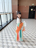 爱宝适儿童汉服六一女童夏装中国风古装女孩儿童节礼物汉服唐装连衣裙 风鸢纱裙 150 码【建议身高140-150cm】 实拍图
