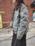 JEEP吉普棉衣男外套棉服男士冬季新款加厚夹克袄子中青年学生户外邮 豆灰色 XL（120斤-135斤） 实拍图