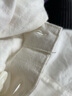 无印良品 MUJI 女式 新疆棉 轻量法兰绒 罩衫 W9AC507 白色 L 实拍图