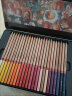 马可（MARCO）彩铅 120色油性彩色铅笔 美术设计专业手绘画画彩铅笔铁盒套装（配笔刨）雷诺阿系列3100-120TN 晒单实拍图