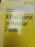 现货 模形式入门 A First Course in Modular Forms 实拍图