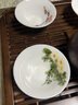 肖字和德单杯青花瓷仿手绘斗笠功夫茶具小茶杯陶瓷品茗杯茶盏普洱红茶杯 兰花-青花白玉瓷大斗笠杯 实拍图