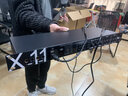 TKL X11专业前级数字带蓝牙效果器KTV中文操作系统卡拉OK人声话筒混响均衡处理器反馈抑制防啸叫 卡农公母线 实拍图