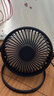 贝壳莫克 迷你小风扇usb电风扇小型台式桌面办公室学生宿舍床头车载大风力插电扇便携式循环 5寸【黑】一档SUB直插 实拍图