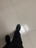 百丽（Belle）厚底小白鞋男春季新款牛皮休闲鞋舒适板鞋A1230CM3 黑色 41 (255mm) 实拍图