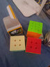 奇艺魔方玩具六一儿童节礼物儿童男女小孩实色送教程 四阶魔方-彩色 实拍图
