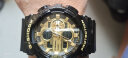 卡西欧（CASIO）G-SHOCK系列复古款自动背光防水时尚运动手表 新黑金GA-140GB-1A1 实拍图