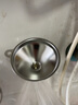 嘉亿元酒漏斗小号304不锈钢【小酒壶倒装酒专用】家用小口径 迷你小漏斗 304迷你漏斗口径8cm (漏管1.3cm) 实拍图