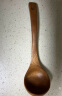 唐宗筷木头汤勺 乌檀木勺子 无漆无蜡木勺铲 加长柄木制菜勺C2033 实拍图