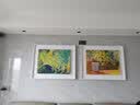 橙舍的画×陈舜芝阳光请进现代客厅餐厅小众轻奢高级感艺术挂画 【官方正版】阳光请进-晨曦白 无镜面 装裱尺寸80cm×100cm 博物馆级艺术复刻 专业纯手工装裱 特殊定制请联系客服 实拍图