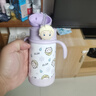 迪士尼（Disney）儿童保温杯婴儿学饮吸管杯宝宝水杯重力球防喷双把手水壶280ML 实拍图