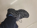 悍途透气登山鞋低帮防滑耐磨爬山鞋四季网面新款舒适减震户外徒步鞋 黑色609-情侣款 44 实拍图