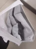 欧莎（OSA）高腰加绒加厚休闲卫裤女秋冬季23年新款显瘦哈伦裤 浅灰色 XL 晒单实拍图