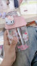 宜乐舒hello kitty水杯夏天大容量ins吸管塑料杯高颜值水杯女生学生便携 500ml 粉色+小猫贴 吸管杯+可爱3D 晒单实拍图