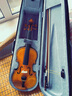 克莉丝蒂娜（Christina）小提琴专业考级演奏儿童初学者手工成人学生小提琴送琴盒琴弦肩托 V04新款亮光 1/4身高120cm以上 实拍图