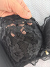 浪莎内衣女士文胸薄款小胸聚拢收副乳防下垂调整型无钢圈蕾丝送老婆 黑色+中灰【2件装】 80A 36码【AB通杯】 实拍图