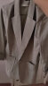 晨芙休闲小西装外套女七分袖夏季薄款时尚修身短款小个子气质西服上衣 绿色 2XL（建议120-130斤） 晒单实拍图