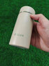 Diller茶水分离迷你保温杯口袋杯小巧便携学生水杯不锈钢茶隔办公泡茶杯 粉色-240ML【免费刻字+贴纸】 实拍图