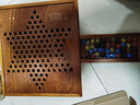 御圣 跳棋玻璃珠跳跳棋大号儿童益智早教启蒙游戏棋成人学生儿童礼物 正方形跳棋盘+【玻璃珠套装】 实拍图